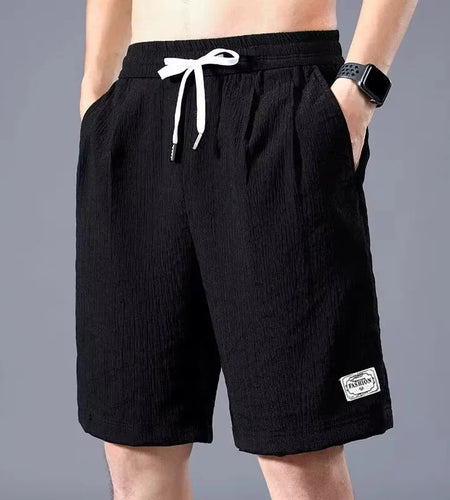Shorts Men's Thin Sports Cropped Pants Loose Straight Leg Cool Breathable New Fashion Trend Casual XL-XXXL