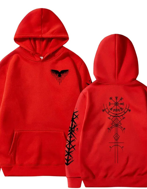 Load image into Gallery viewer, Men's Hoodie High Grade Ancient Viking Rune Pattern Sweatshirt Male
