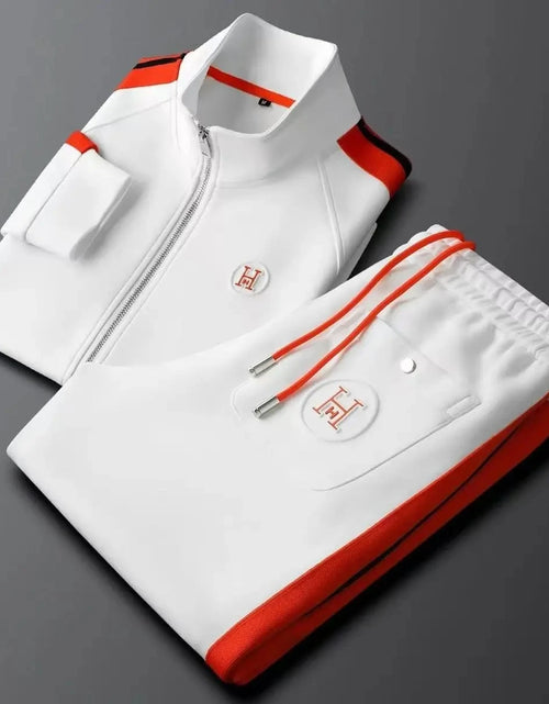 Load image into Gallery viewer, 2026 Men Tracksuit Sportswear Embroidered Fashion Two-Piece Suit
