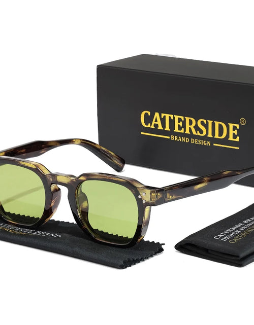 Load image into Gallery viewer, Retro Square Sunglasses UV400 Polarized Men Women Fashion Sun Glasses

