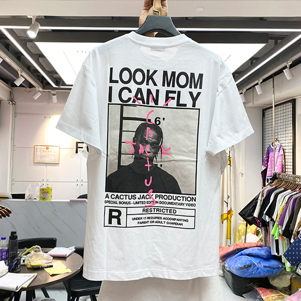 2025 LOOK MOM I CAN FLY T Shirt Men