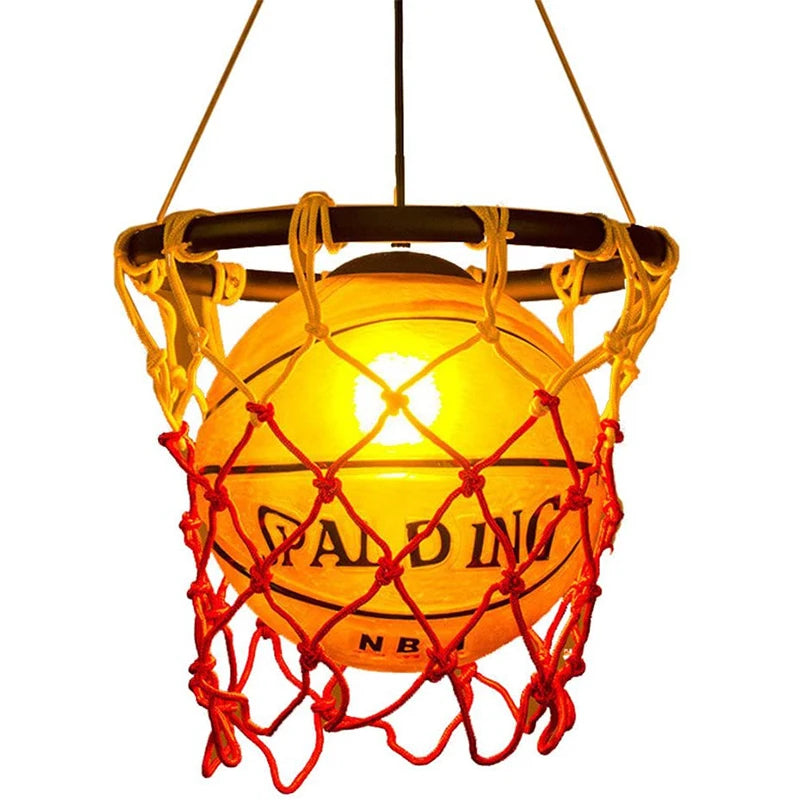 Led Ceiling Chandelier Pendant Hanging Lamp Aisle Lamp Basketball  Lighting Fixture