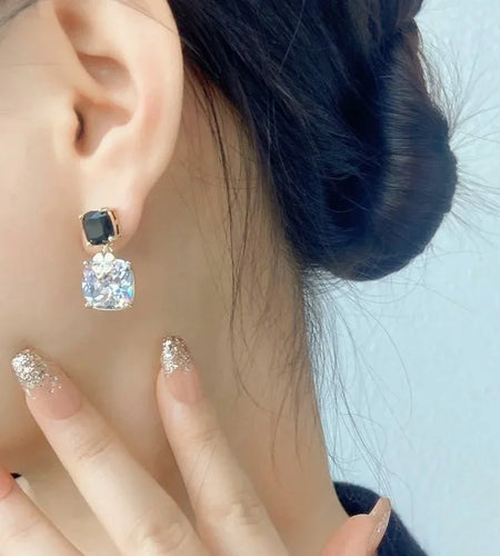 Luxury Quality Jewelry Delicate Pendant Earrings for Women Luxury Stainless Steel Jewelry Dangle Earrings for Women