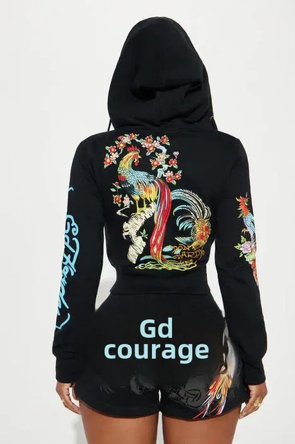 Load image into Gallery viewer, Cross-Border Style Women&#39;s Spring Summer Fashion Casual Short Set
