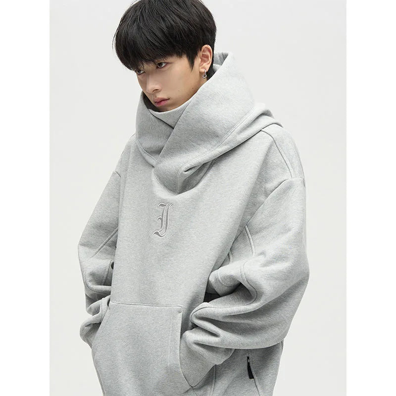 Autumn Ninja Streetwear Turtleneck Hoodies For Men