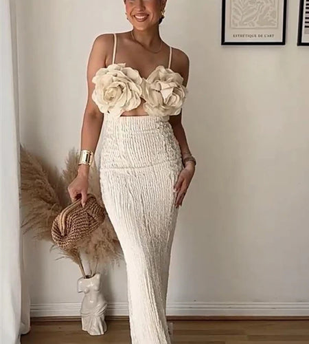 Patchwork Appliques Dress Women Sleeveless Sexy Backless 2025 Spring Summer Beach Stretch Party Long Bodycon