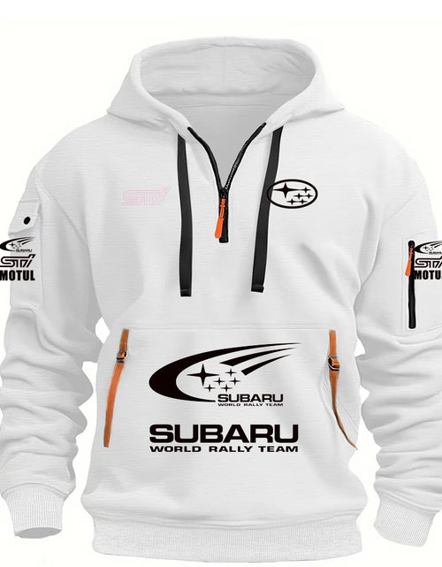 Load image into Gallery viewer, 2026 New SUBARU Racing Men's Hooded Pocket Hooded Sports Fleece Hoodie
