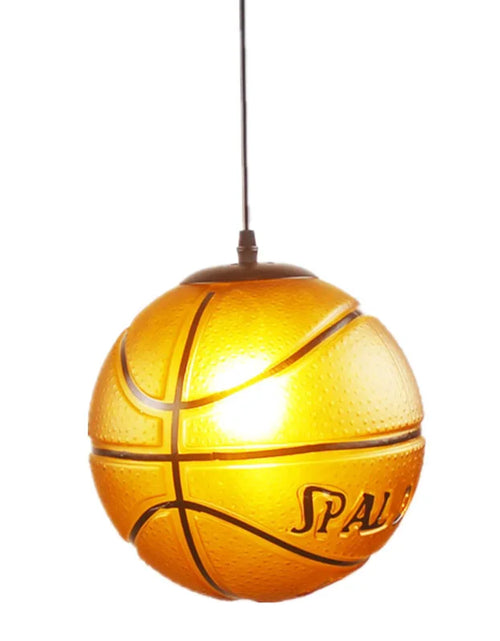 Load image into Gallery viewer, Led Ceiling Chandelier Pendant Hanging Lamp Aisle Lamp Basketball  Lighting Fixture
