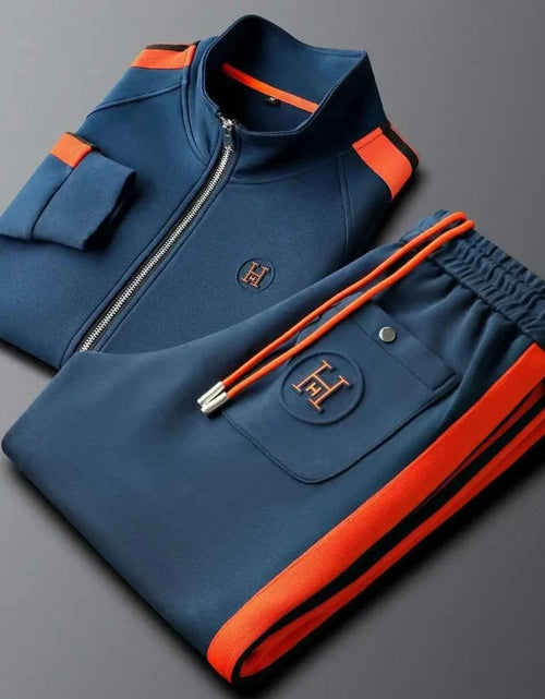 Load image into Gallery viewer, 2026 Men Tracksuit Sportswear Embroidered Fashion Two-Piece Suit
