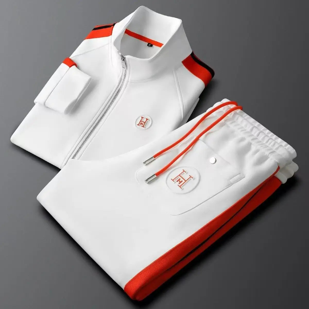 2026 Men Tracksuit Sportswear Embroidered Fashion Two-Piece Suit