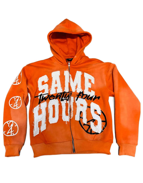 Load image into Gallery viewer, Y2k Hoodie Graphic Zip Up Hoodies Hip Hop Streetwear Aesthetic Sweatshirts Oversized Vintage Style Hoodie
