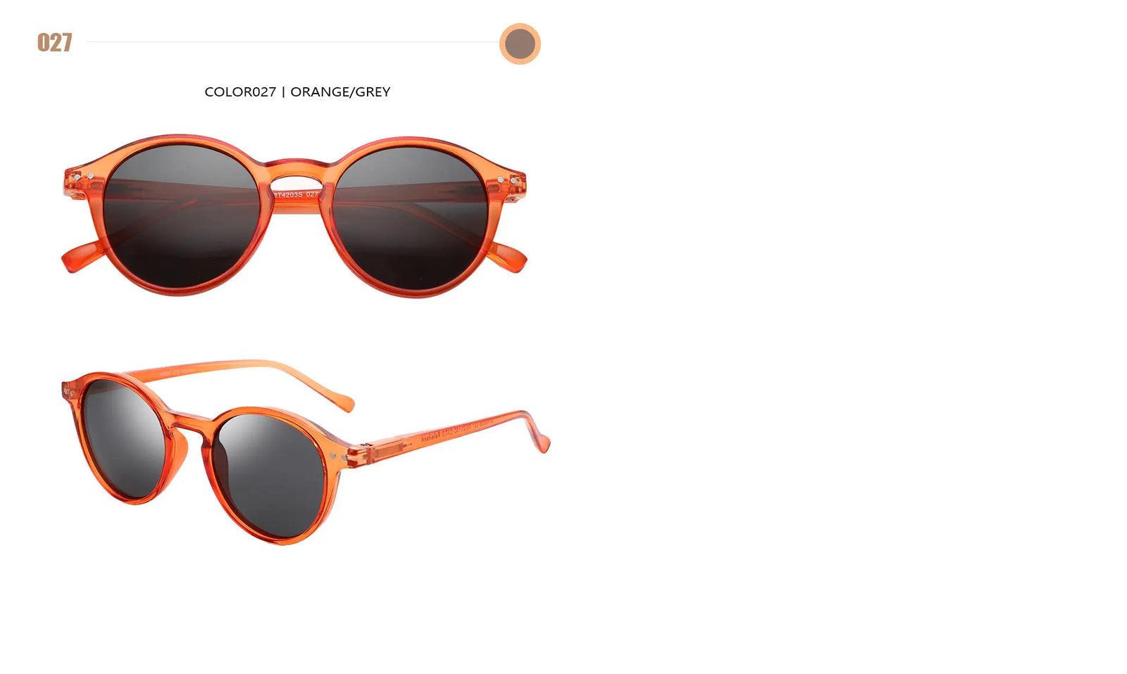 Retro Polarized round Sunglasses UV400 Protection Unisex Vintage Style Casual Fashion Eyewear for Men And Women