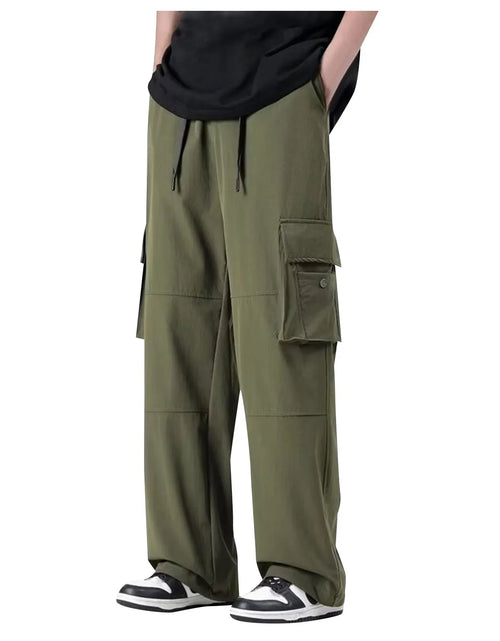 Load image into Gallery viewer, 2025 Men&#39;S Classic Straight Leg Wide Leg Pants Male
