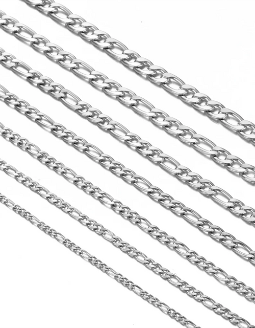 Load image into Gallery viewer, Wholesale 925 Sterling Silver Necklace 2-12mm Width 40-75cm Long Chain Lobster Clasp Men and Women E
