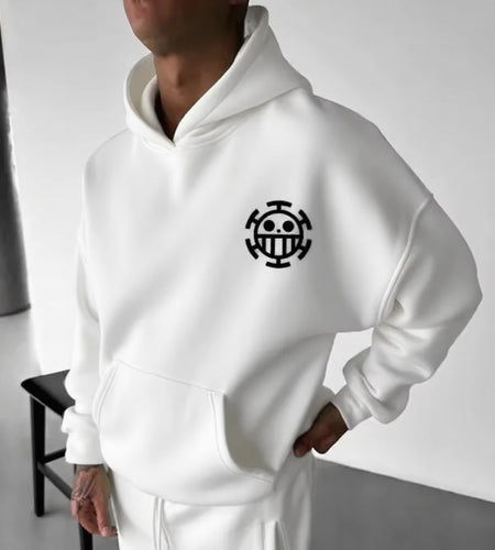 Men's Zoro Anime Men Hooded Sweatshirt Spring Cotton Streetwear Casual Hoodie Graphic Print Cosplay Long Sleeve Hoodie