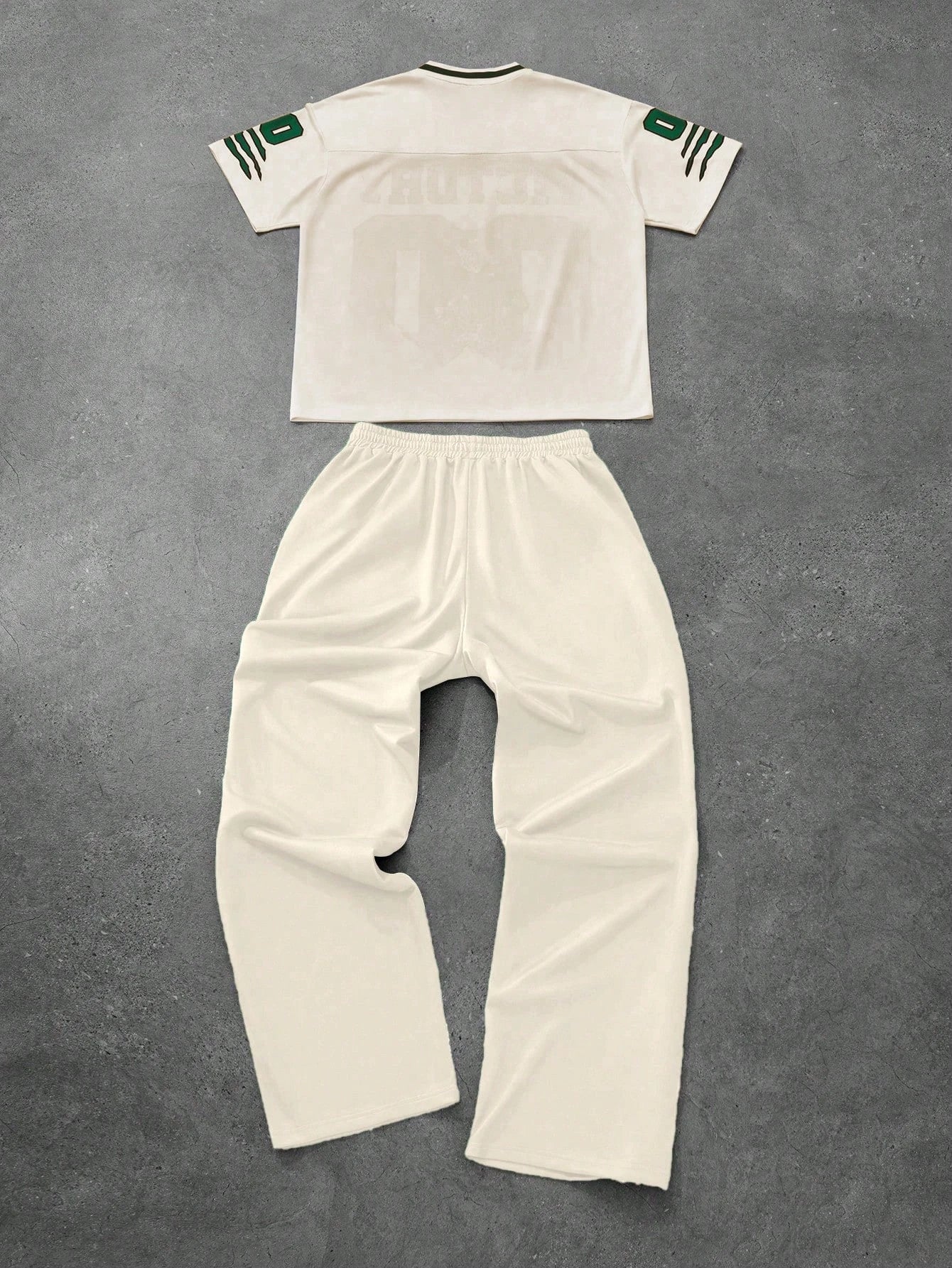 2026 Summer Men's Short Sleeved Pants 2-Piece Set With Letter Printing Casual Set
