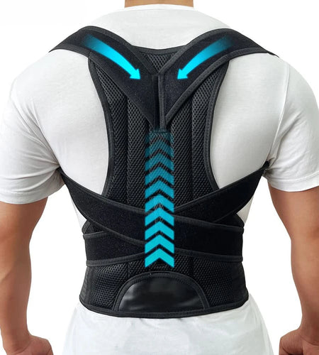 Back Brace Posture Corrector for Women & Men, Back Straightener, Scoliosis and Hunchback Correction, Adjustable Posture Trainer