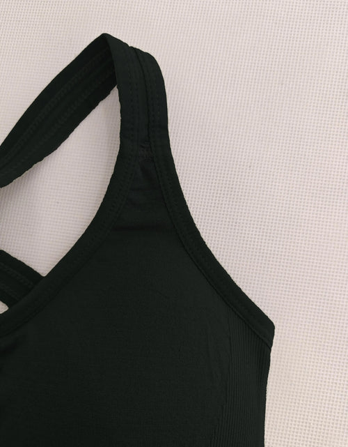 Load image into Gallery viewer, Sports Seamless Comfy &amp; Breathable Push Up Yoga Tank Bra
