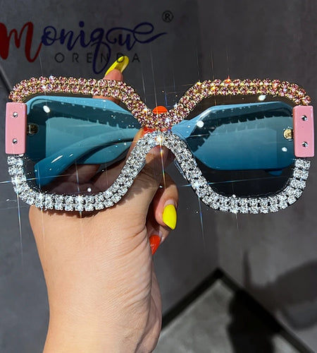 Oversized Sunglasses Big Frame Punk Sun Glasses