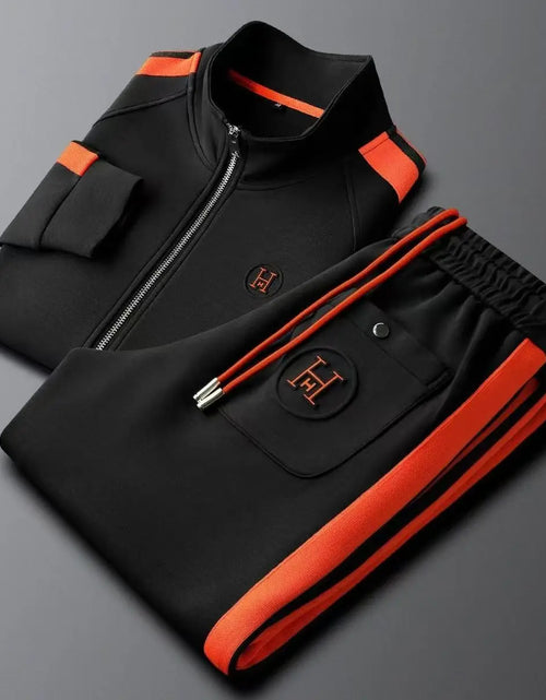 Load image into Gallery viewer, 2026 Men Tracksuit Sportswear Embroidered Fashion Two-Piece Suit
