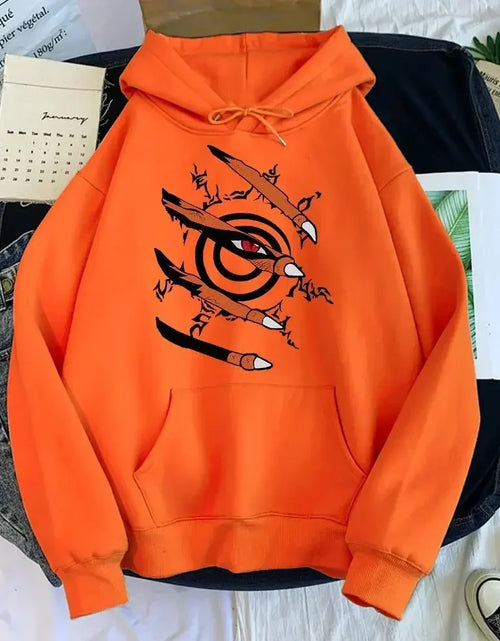Load image into Gallery viewer, Anime and manga printed hoodies for men hooded pullovers for spring comfortable sportswear hoodie
