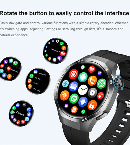 GT5 pro Smart Watch for Men AMOLED HD Screen GPS NFC Heart Rate Bluetooth Call IP68 Waterproof 1.53 Inch Touch Screen Smartwatch