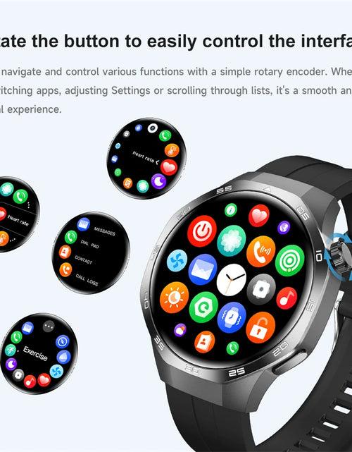 Load image into Gallery viewer, GT5 pro Smart Watch for Men AMOLED HD Screen GPS NFC Heart Rate Bluetooth Call IP68 Waterproof 1.53 Inch Touch Screen Smartwatch
