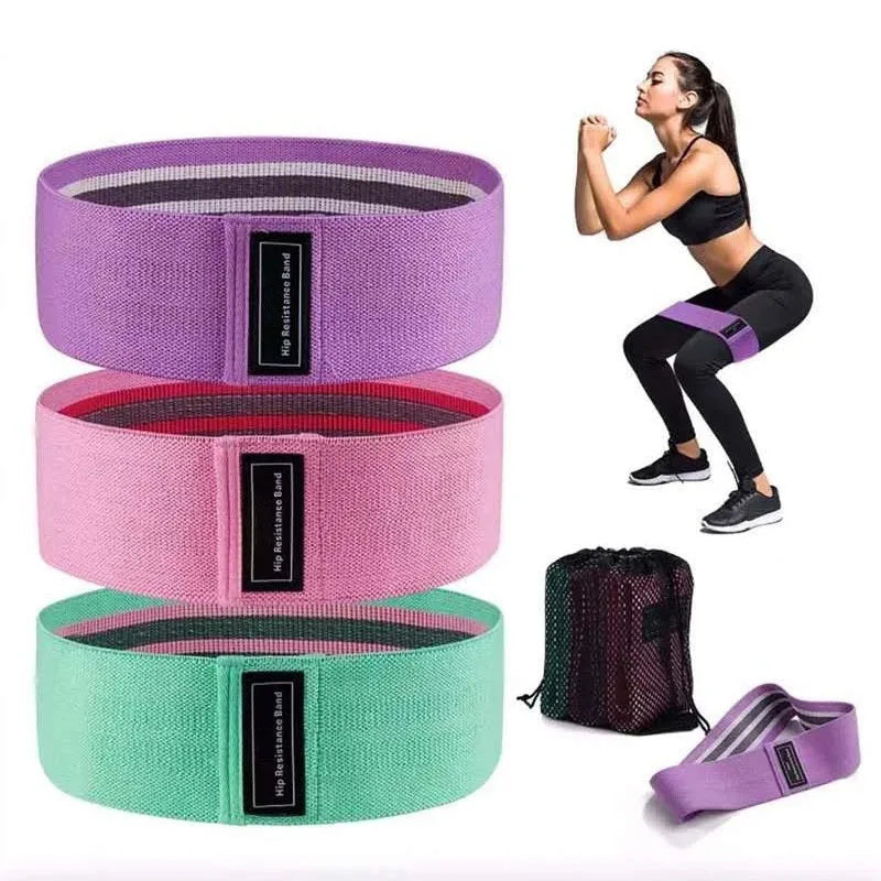 Resistance Hip Booty Bands Glute Thigh Elastic Workout Bands