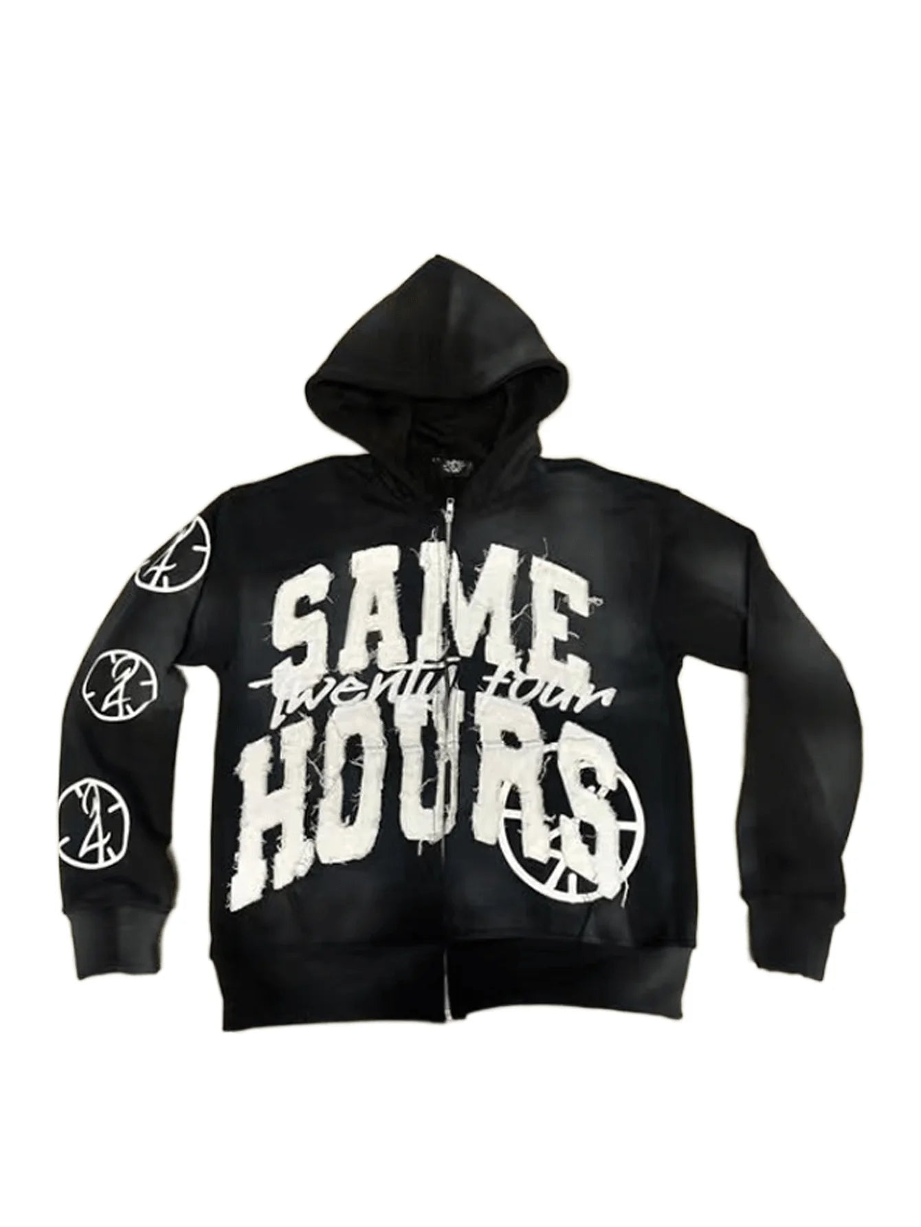 Y2k Hoodie Graphic Zip Up Hoodies Hip Hop Streetwear Aesthetic Sweatshirts Oversized Vintage Style Hoodie