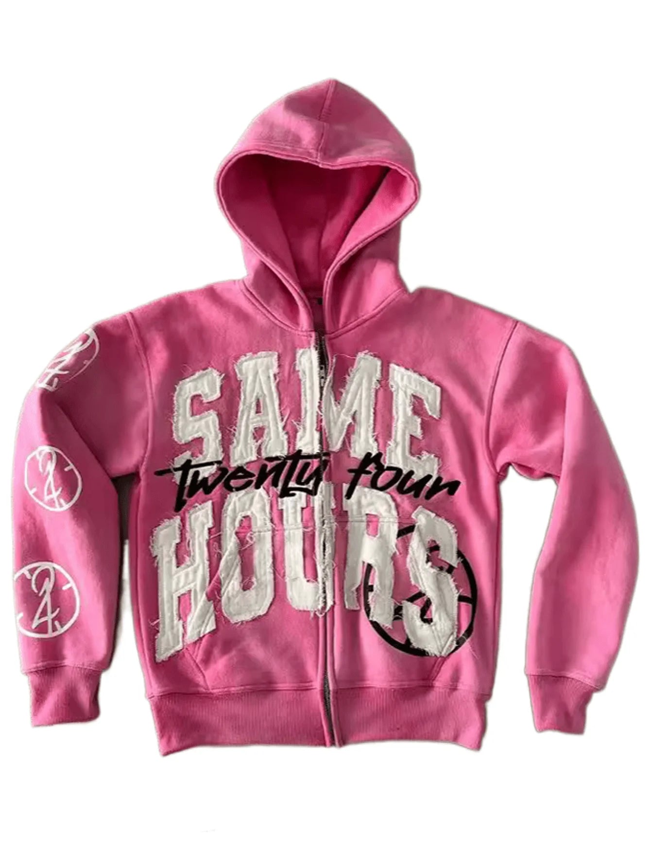 Y2k Hoodie Graphic Zip Up Hoodies Hip Hop Streetwear Aesthetic Sweatshirts Oversized Vintage Style Hoodie