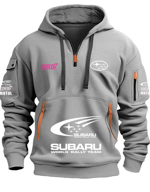 Load image into Gallery viewer, 2026 New SUBARU Racing Men's Hooded Pocket Hooded Sports Fleece Hoodie
