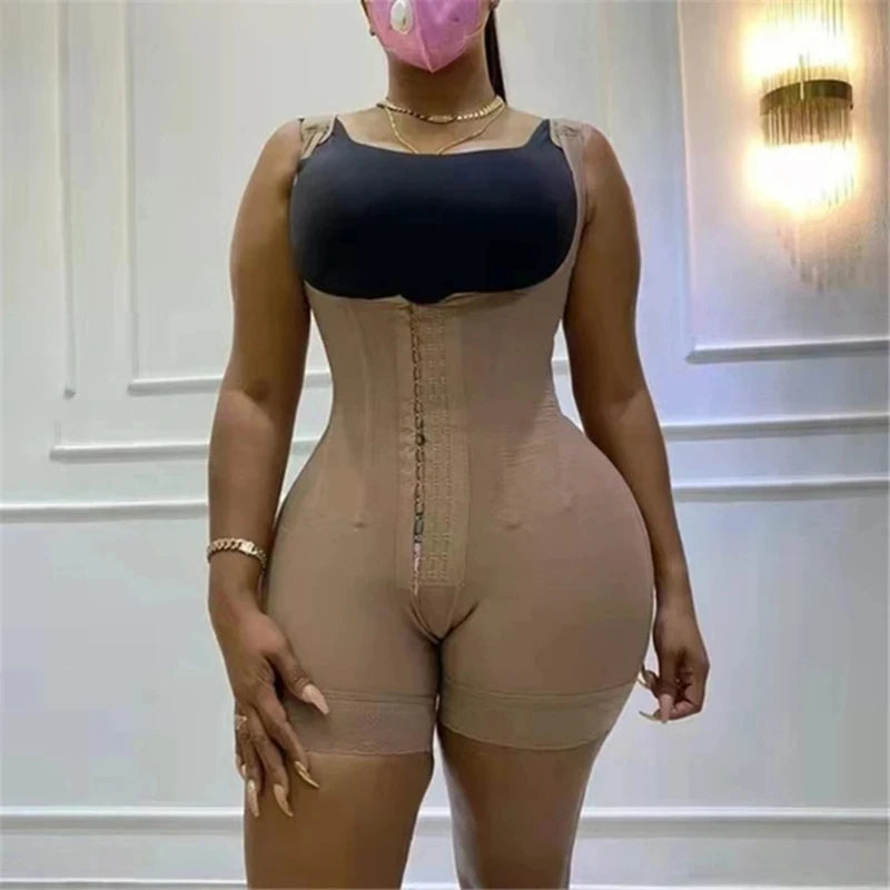 Fajas Colombianas  Shapers Binders Waist Trainer Butt Lifter Shapewear Women Full Body Shaper Bbl Compression Girdle