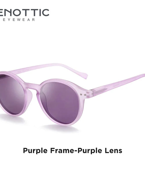 Load image into Gallery viewer, Retro Polarized round Sunglasses UV400 Protection Unisex Vintage Style Casual Fashion Eyewear for Men And Women
