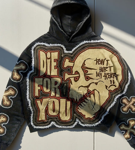 New Casual Couple Trendy Street Fashion Long-sleeved Sweatshirt Men Hip-hop High Street Hoodie Unisex