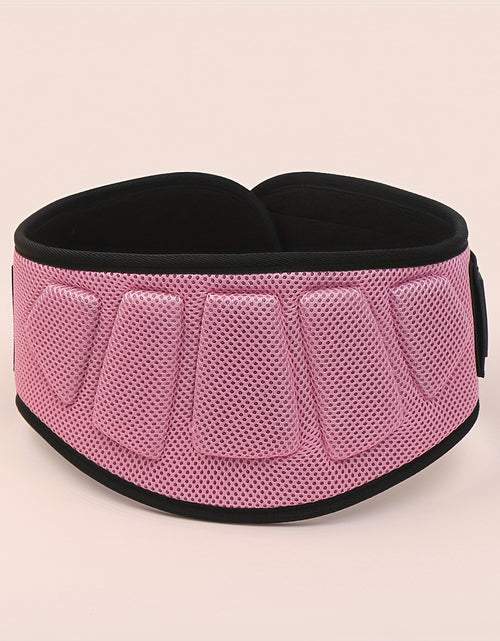 Load image into Gallery viewer, Weight Lifting Belt with Auto-Locking System &amp; Lumbar Support - Heavy-Duty Pink/Black Gym Belt for Squats, Deadlifts, Powerlifting, Weightlifting - Adjustable Weighted Workout Belt for Men &amp; Women (No Bulk)
