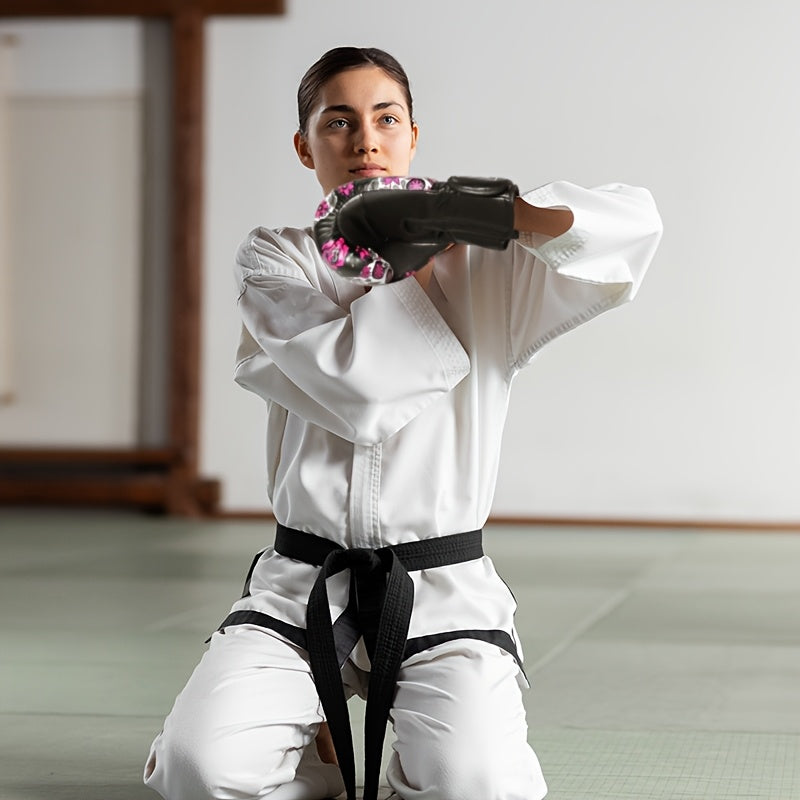 Premium Protective Boxing Gloves For Women 1Pair for Punching Sparring Kickboxing MMA Training, Stylish Comfort Heavy Bag Glove Sizes 10 12 14oz for Women