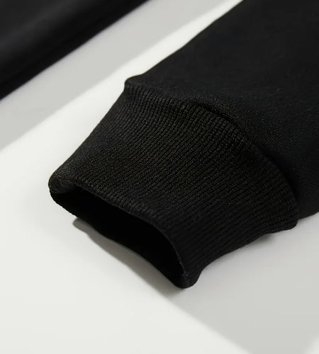 Men Funny Sarcastic Text  Oversized Loose Fit Hoodie with I Identify As A Threat My Pronouns Are Try Me Print with Lettering Long Sleeve Casual