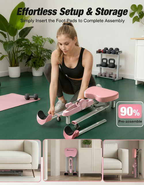 Load image into Gallery viewer, Leg Split Machine, Heavy-Duty 440LBS Capacity Adjustable Home Gym Equipment, Sturdy Construction Non-Slip Base Plate, for Women&#39;s Yoga Dance Ballet Martial Arts Squats Core Workouts, Full-Body &amp; Leg Strength Training

