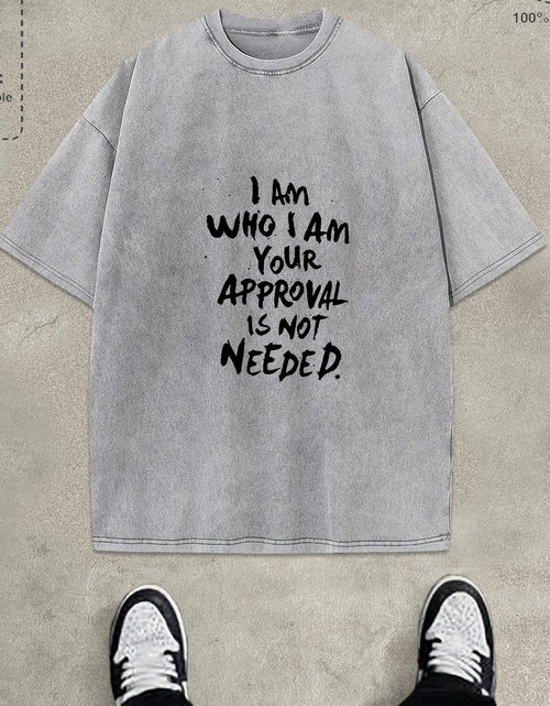Load image into Gallery viewer, Washed Cotton Batik T-shirt High-quality Thickened Washed Cotton 220g Batik Washed Off-shoulder Short Sleeves Young Men&#39;s Pattern Printed Casual T-shirt
