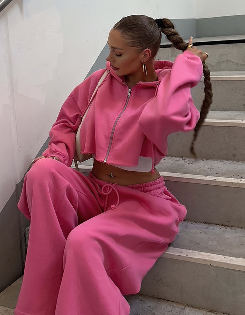 Load image into Gallery viewer, Casual Lounge 2pcs Set, Casual Warm Lounge Sets for Women , Hoodies Sweatshirt And Sweatpants Set
