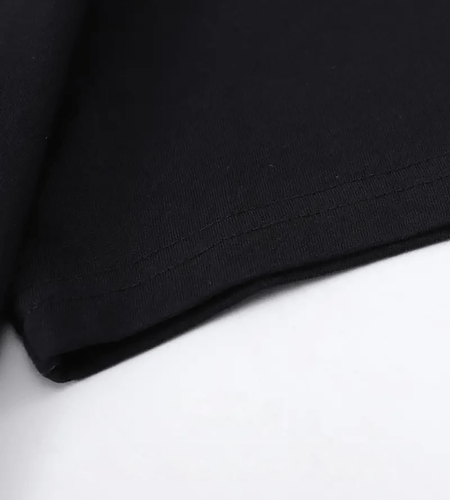 Y2K pattern printing 100% cotton soft and comfortable casual round neck with the same T-shirt, double-sided printed