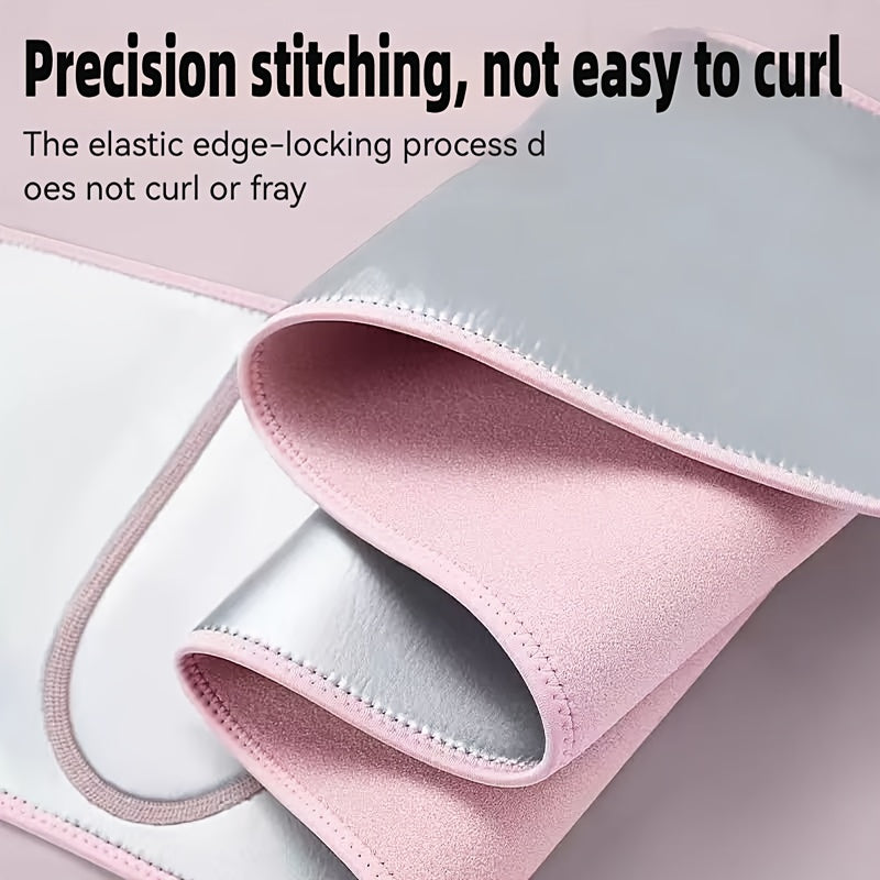 Slimming Sweat Belt Fitness Waist Belt Support for Abdominal Exercise Training to Lose Weight, for Men And Women 5x Sweat, for Fitness