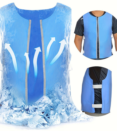 Evaporative Cooling Vest for Men and Women - Stay Ice Cold in Hot Weather with This Body Cooling System