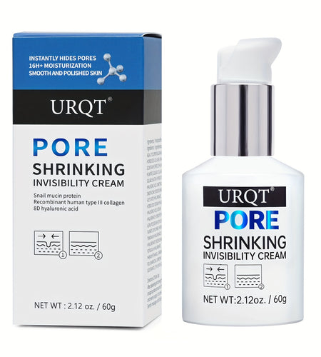 Pore Invisibility Makeup Primer Cream, Hides Pores Makeup Base, 16H+ Moisturization Smooth And Polished Skin, Soothing Skin Makeup Primer