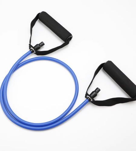 5 Levels Resistance Hot Yoga Pull Rope Bands Handles Elastic Sports Bodybuild Home Gym Workouts Muscle Training Rubber Tube Band