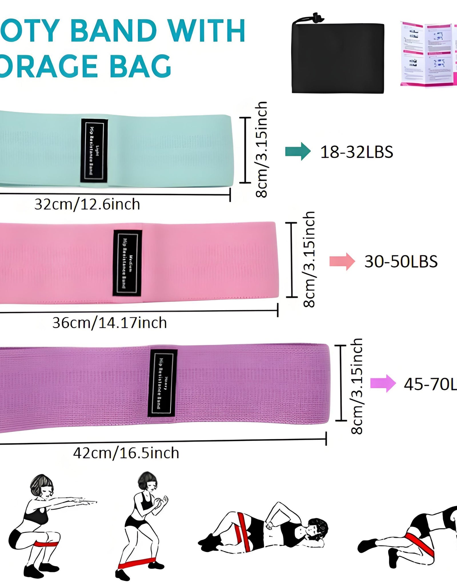 11pcs Yoga Fitness Set, Elastic Band, Latex Hip Band, Latex Resistance Band, Yoga Ball, Stretching Band, for Pilates, Abdominal Band for Hip Exercise, Yoga Ball for Stretching