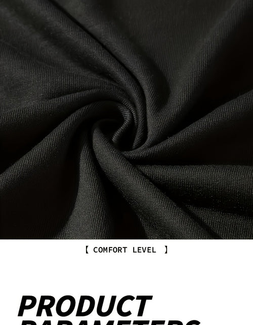 Load image into Gallery viewer, Black Retro Letter Printed Men&#39;s Two-piece Casual Round Neck Long Sleeved Hooded Sweatshirt And Sweatpants Set Suitable for Autumn And Winter Sportswear Set|Men&#39;s Sports Suit
