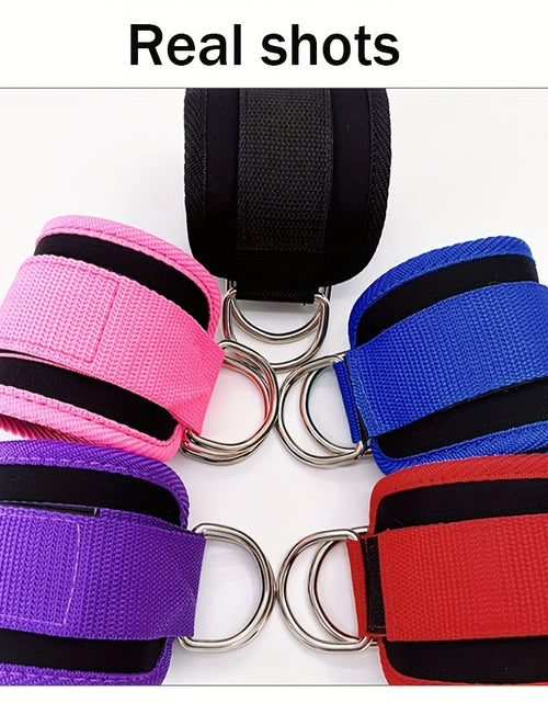 Load image into Gallery viewer, 5pcs Ankle Resistance Bands, Ankle Bands For Working Out With Cuffs, Resistance Bands For Leg &amp; Butt Training, Ankle Straps With Exercise Bands
