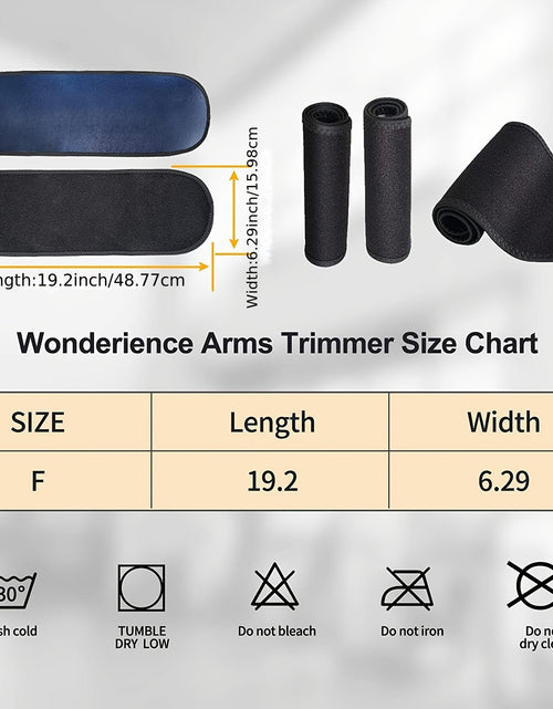 Load image into Gallery viewer, A Pair Of Arm Trimmers, Sauna Sweat Arm Shaping Straps, Adjustable Arm Trainers, And Arm Guards Suitable For Both Men And Women. Suitable For Arm Shaping
