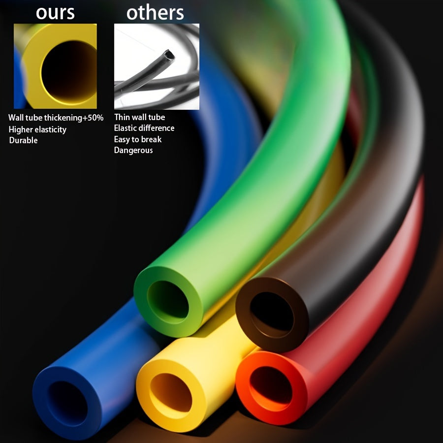 5pcs Ankle Resistance Bands, Ankle Bands For Working Out With Cuffs, Resistance Bands For Leg & Butt Training, Ankle Straps With Exercise Bands